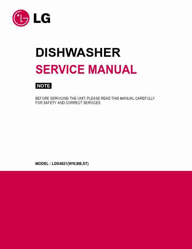 LG Electronics Dishwasher LDS4821(WW-page_pdf